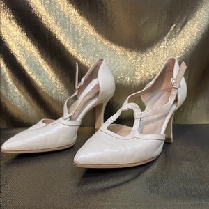 la Duca Cream Women's Heels